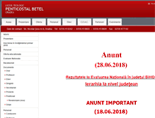 Tablet Screenshot of ltpbetel.ro